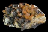 Quartz Cluster with Iron/Manganese Oxide - Diamond Hill, SC #91236-1
